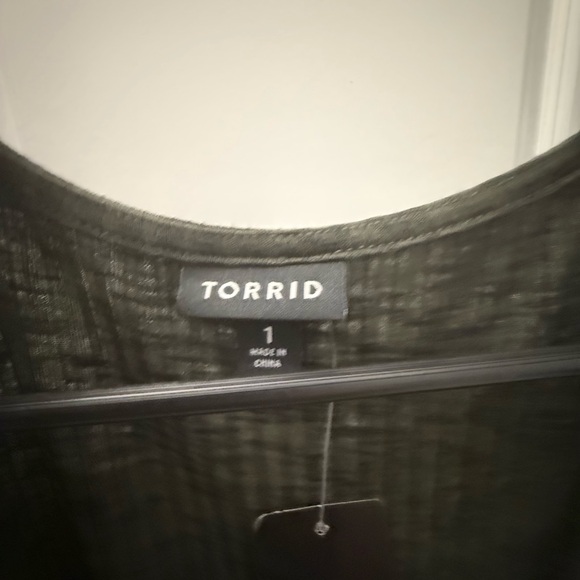 Torrid mini rib bodycon dress green - Picture 7 of 7